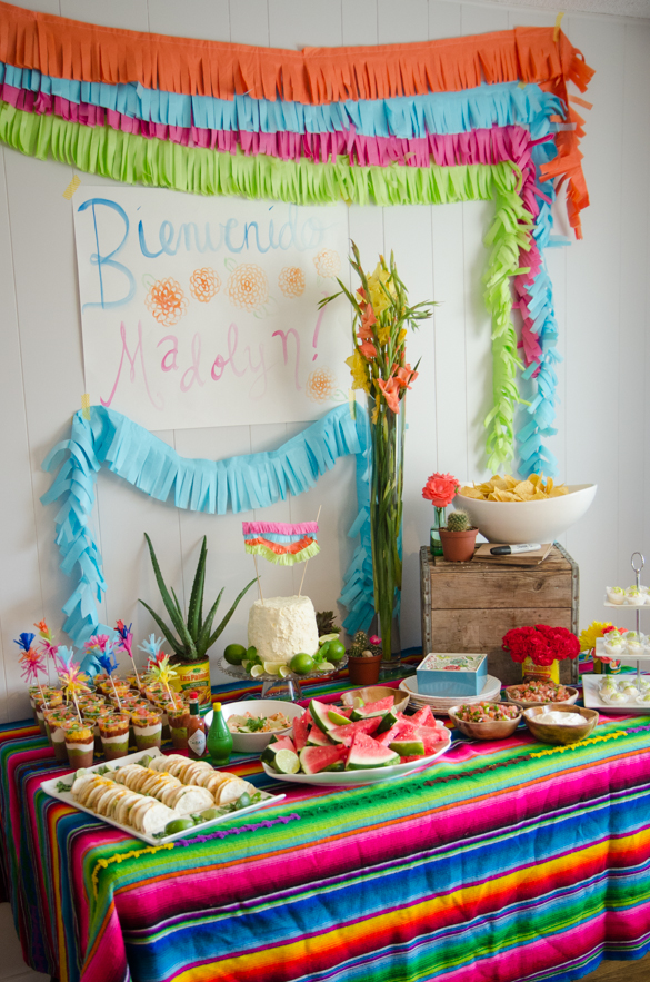 DIY Frugal Fringe Garland- perfect for a fiesta! -lemonthistle.com