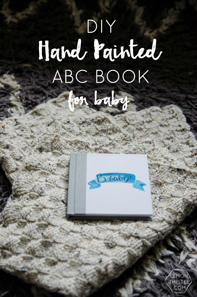 Watercolor Abc Book And Painting Party For Baby Lemon Thistle Painting Party Baby Shower And Abc Book