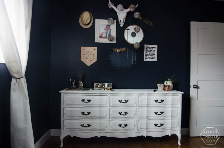 Moody Bedroom Update And Chalk Paint Dressers Lemon Thistle