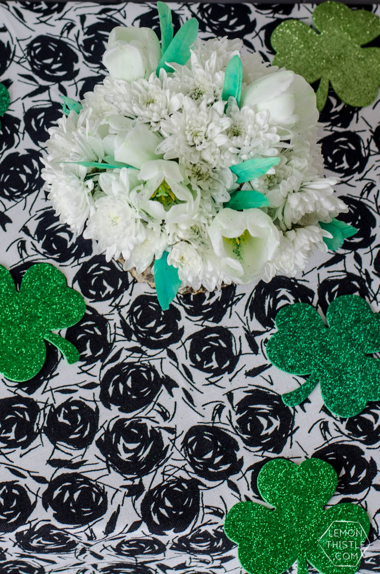 st patrick day floral centerpieces