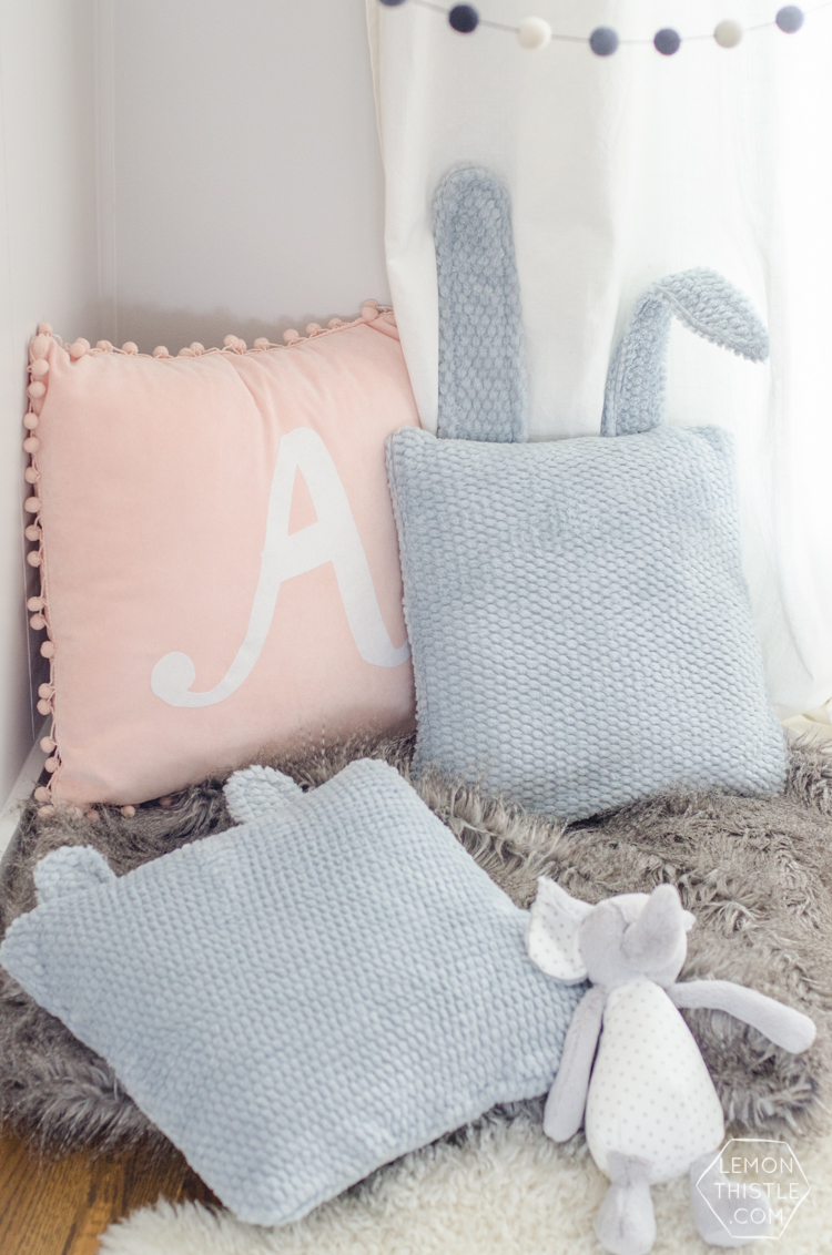 Diy Animal Eared Pillows Lemon Thistle