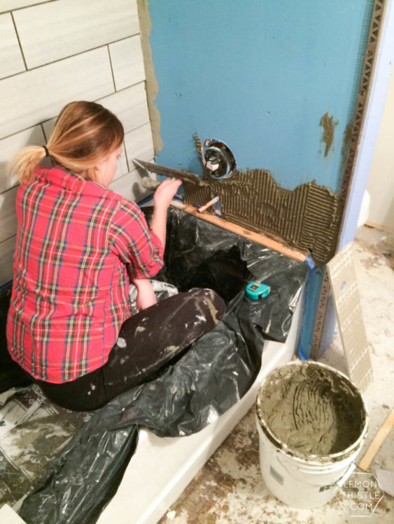 A DIY Bathroom Renovation (Phase1.5) - Lemon Thistle