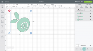 how to upload an SVG file to Cricut design space. Screenshot