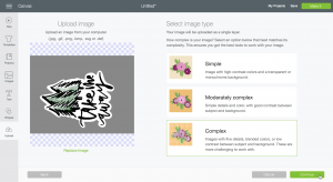 How to upload your own JPG image to cricut design space for print then cut (screenshot tutorial)