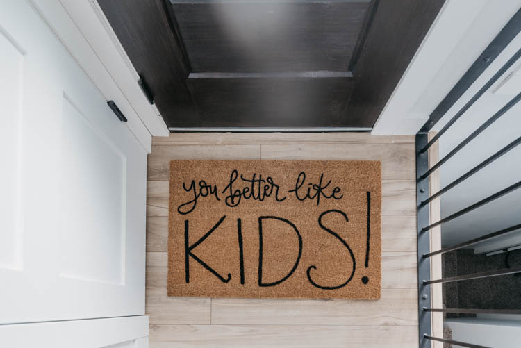 Diy Personalized Door Mats How To Letter On Coir Mats Lemon