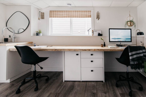 Basement Office Reveal! - Lemon Thistle