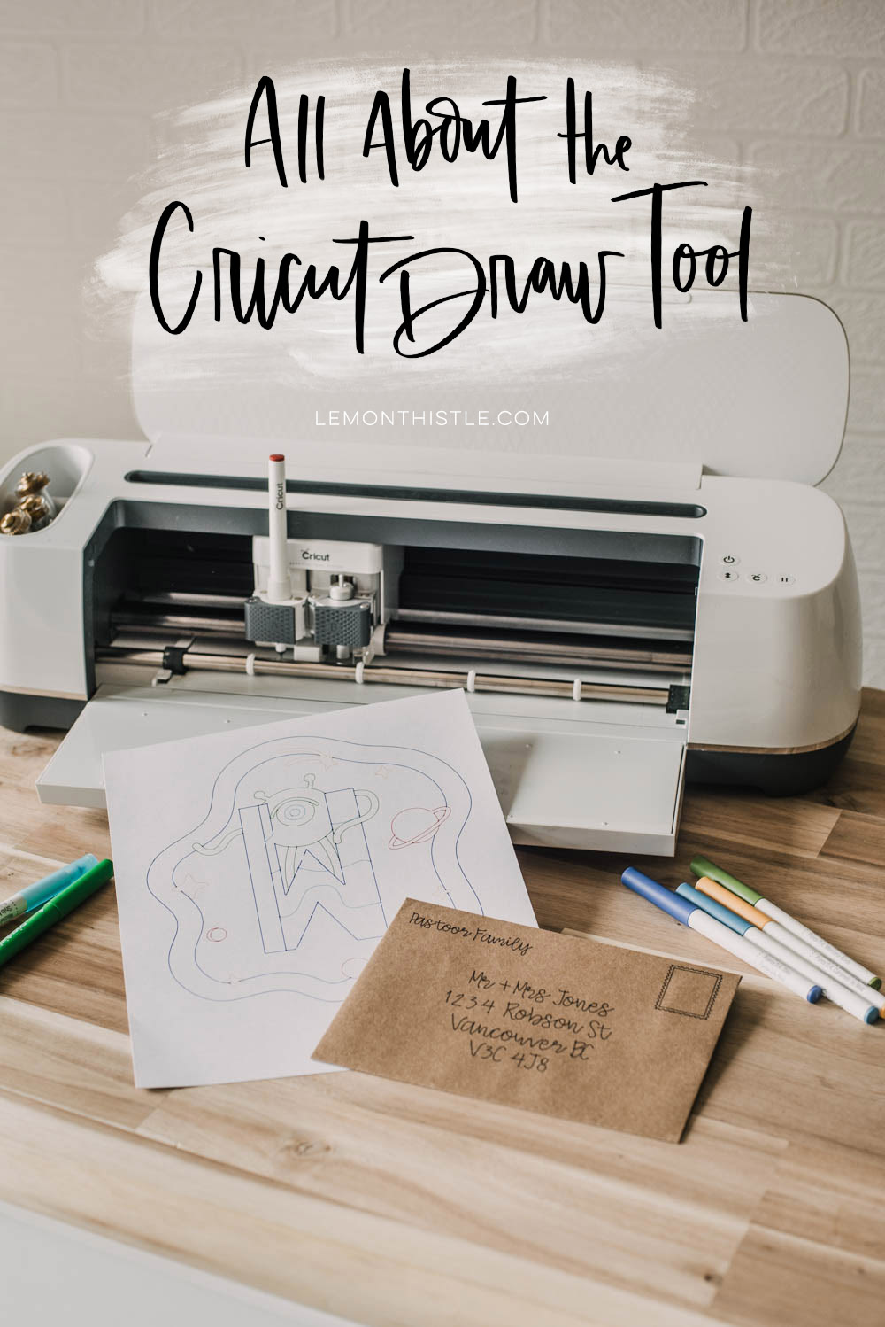 How To Use Draw With Cricut Design Space Lemon Thistle