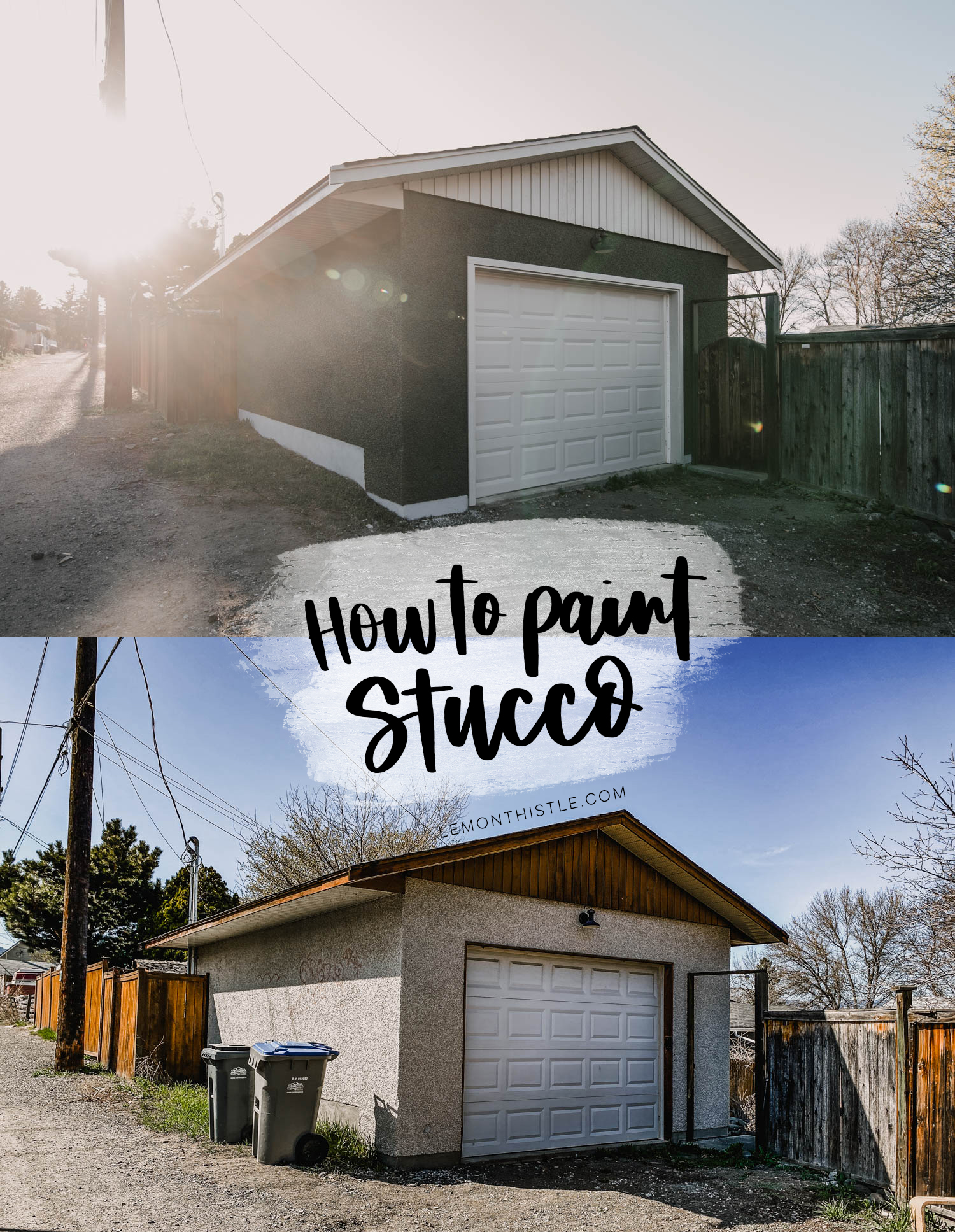 can you paint stucco siding