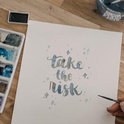 Tips for Watercolor Brush Lettering